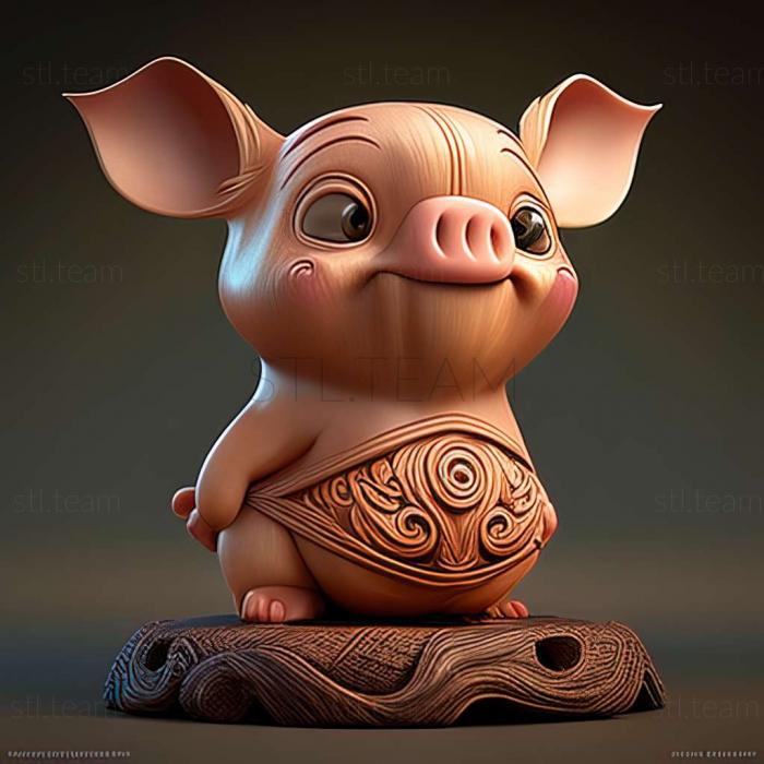 Animals Piglet Pua from Moana